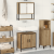Set de mobilier pentru baie din 2 piese din lemn prelucrat Artisan Oak GartenMobel Dekor