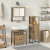 Set mobilier baie 3 piese din stejar artizanal GartenMobel Dekor