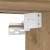Set de mobilier pentru baie 3 piese din lemn ingineresc stejar artisan GartenMobel Dekor