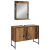 Set Mobilier Baie de 4 Piese Lemn Vechi Lemn Prelucrat GartenMobel Dekor