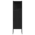 Set de mobilier pentru baie 4 piese din lemn ingineresc stejar negru GartenMobel Dekor