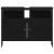 Set Mobilier Baie 4 Piese Stejar Negru Lemn Prelucrat GartenMobel Dekor