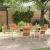 Set de dining pentru grădină  cu 7 piese din lemn masiv de acacia GartenMobel Dekor