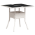 Set dining grădină 5 piese Gri deschis Ratan Poli GartenMobel Dekor