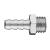 Fiting/adaptor pentru cuplare rapida 8mm cu M1/4" NEO TOOLS 12-615 HardWork ToolsRange