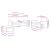 Set canapea cu perne, 3 piese, roz, catifea GartenMobel Dekor