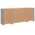 Servantă cu lumini LED, gri sonoma, 163x37x67 cm GartenMobel Dekor