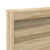 Pat cu bibliotecă Sonoma Oak 75x190 cm Lemn Ingineresc GartenMobel Dekor