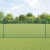 Gard din sârmă sudată cu 5 stâlpi U Verde 1.4x10 m Oțel GartenMobel Dekor