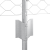 Stâlpi de gard 5 buc U-Channel 40 cm Oțel galvanizat GartenMobel Dekor