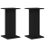 Suporturi boxe, 2 buc. stejar negru, 30x30x60 cm lemn prelucrat GartenMobel Dekor