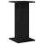 Suporturi boxe, 2 buc. stejar negru, 30x30x60 cm lemn prelucrat GartenMobel Dekor