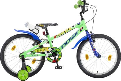 Bicicleta Copii Polar 2024 Football - 20 Inch, Verde-Albastru Ultimate FactoryBikes