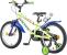 Bicicleta Copii Polar 2024 Football - 18 Inch, Verde-Albastru Ultimate FactoryBikes