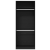 Dulap  Negru Stejar 80x50x200 cm din lemn prelucrat GartenMobel Dekor