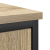 Set Mobilier Baie din 3 Piese Stejar Lemn Ingineresc GartenMobel Dekor