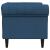 Fotoliu Chesterfield, albastru, material textil GartenMobel Dekor