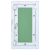 Panou de acces cu cadru din aluminiu și gips-carton, 250x500 mm GartenMobel Dekor