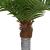 Palmier artificial 15 frunze 200 cm verde GartenMobel Dekor