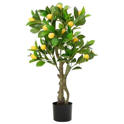 Lămâi artificial 234 frunze 90 cm verde GartenMobel Dekor