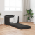 Sofa Pat 2-in-1 Negru 74x77x81 cm Catifea GartenMobel Dekor