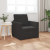 Sofa Pat 2-in-1 Negru 74x77x81 cm Catifea GartenMobel Dekor