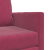 Sofa Pat 2-in-1 Roșie Vin 74x77x81 cm Catifea GartenMobel Dekor