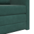 Sofa Pat 2 în 1 Verde închis 74x77x81 cm Catifea GartenMobel Dekor