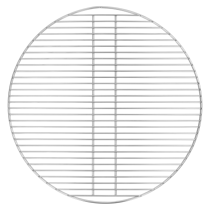 Grătar BBQ, argintiu, Ø57 cm, oțel inoxidabil GartenMobel Dekor