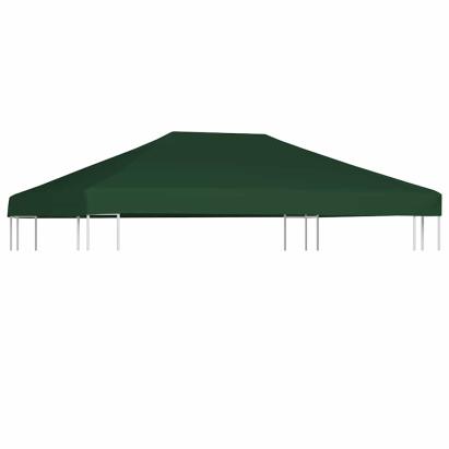Acoperiș de pavilion, 310 g/m², verde, 4 x 3 m GartenMobel Dekor
