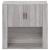 Dulap de perete, gri sonoma,80x33x80 cm, lemn prelucrat GartenMobel Dekor