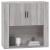 Dulap de perete, gri sonoma,80x33x80 cm, lemn prelucrat GartenMobel Dekor