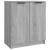 Pantofar, gri sonoma, 59x35x70 cm, lemn prelucrat GartenMobel Dekor