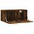 Dulap de perete, stejar fumuriu, 80x36,5x35 cm, lemn compozit GartenMobel Dekor