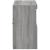 Servantă cu lumini LED, gri sonoma, 81x37x67 cm GartenMobel Dekor