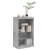 Servantă cu lumini LED, gri beton, 60,5x37x100 cm GartenMobel Dekor