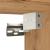 Dulap de perete, stejar artizanal, 68x30x20 cm, lemn prelucrat GartenMobel Dekor