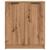 Pantofar, stejar artizanal, 59x35x70 cm, lemn prelucrat GartenMobel Dekor