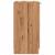 Pantofar, stejar artizanal, 59x35x70 cm, lemn prelucrat GartenMobel Dekor