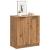 Pantofar, stejar artizanal, 59x35x70 cm, lemn prelucrat GartenMobel Dekor