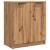 Pantofar, stejar artizanal, 59x35x70 cm, lemn prelucrat GartenMobel Dekor