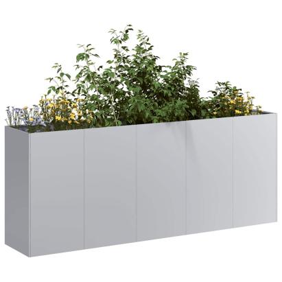 Jardinieră 200x40x80 cm oțel galvanizat GartenMobel Dekor