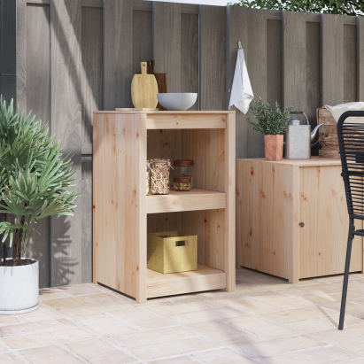 Dulap bucătărie afară 55x55x92 cm din lemn masiv de pin GartenMobel Dekor