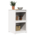 Dulap de bucătărie pentru exterior Alb 55x55x92 cm Lemn masiv de pin GartenMobel Dekor