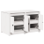 Dulap pentru bucătărie de exterior Alb 106x55x64 cm Lemn de pin solid GartenMobel Dekor