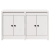 Dulap pentru bucătărie de exterior Alb 106x55x64 cm Lemn de pin solid GartenMobel Dekor