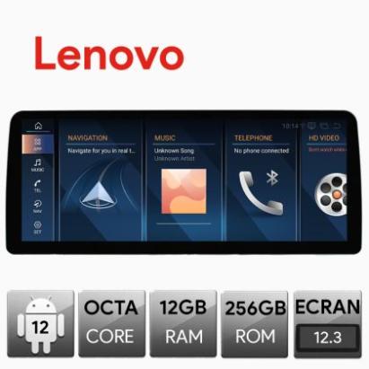 Navigatie dedicata Edotec BMW Seria 1 E87 2003-2008 masini ecran color CIC, Android, Octa Core, 12+256, 12.3", Qled 2K 2400x900, Qualcomm 680 CarStore Technology