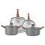 Set Vase Marmorate, Antiaderente din Aluminiu turnat sub presiune Zass Gourmet ZG-ACS 05 ProDesign DailyAppliances
