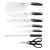 Set cutite + Ustensile de bucatarie Zass Gourmet ZG-KS 04 ProDesign DailyAppliances