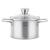 Set Oale Inox cu capac Zass Gourmet ZG-SCS 03 ProDesign DailyAppliances